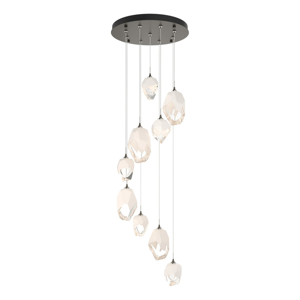 Hubbardton Forge - LED Pendant - Chrysalis - Dark Smoke- Union Lighting Luminaires Decor