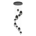 Hubbardton Forge - LED Pendant - Chrysalis - Black- Union Lighting Luminaires Decor