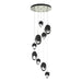 Hubbardton Forge - LED Pendant - Chrysalis - Sterling- Union Lighting Luminaires Decor