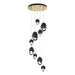 Hubbardton Forge - LED Pendant - Chrysalis - Modern Brass- Union Lighting Luminaires Decor