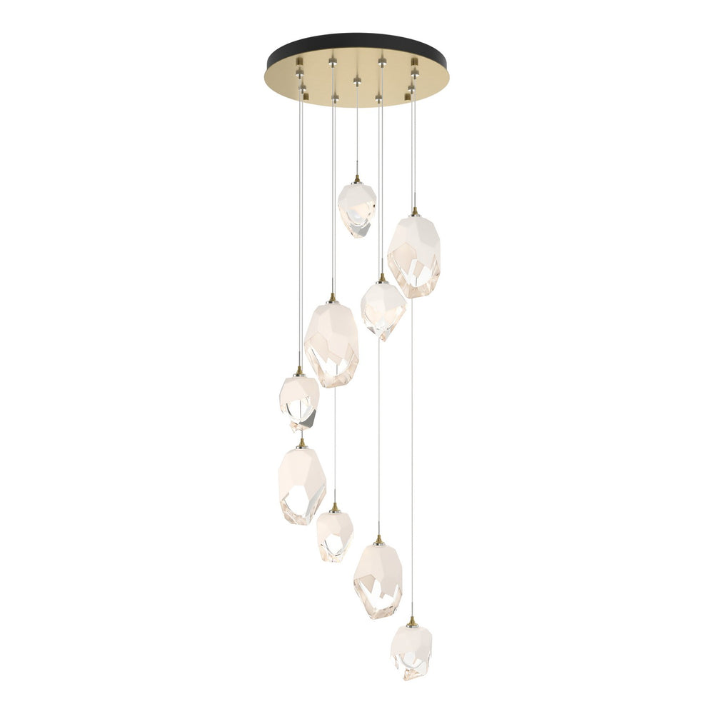 Hubbardton Forge - LED Pendant - Chrysalis - Modern Brass- Union Lighting Luminaires Decor