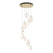 Hubbardton Forge - LED Pendant - Chrysalis - Modern Brass- Union Lighting Luminaires Decor