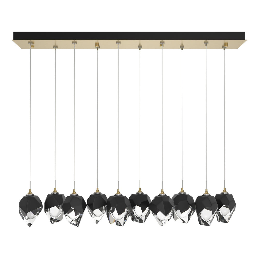 Hubbardton Forge - LED Pendant - Chrysalis - Modern Brass- Union Lighting Luminaires Decor
