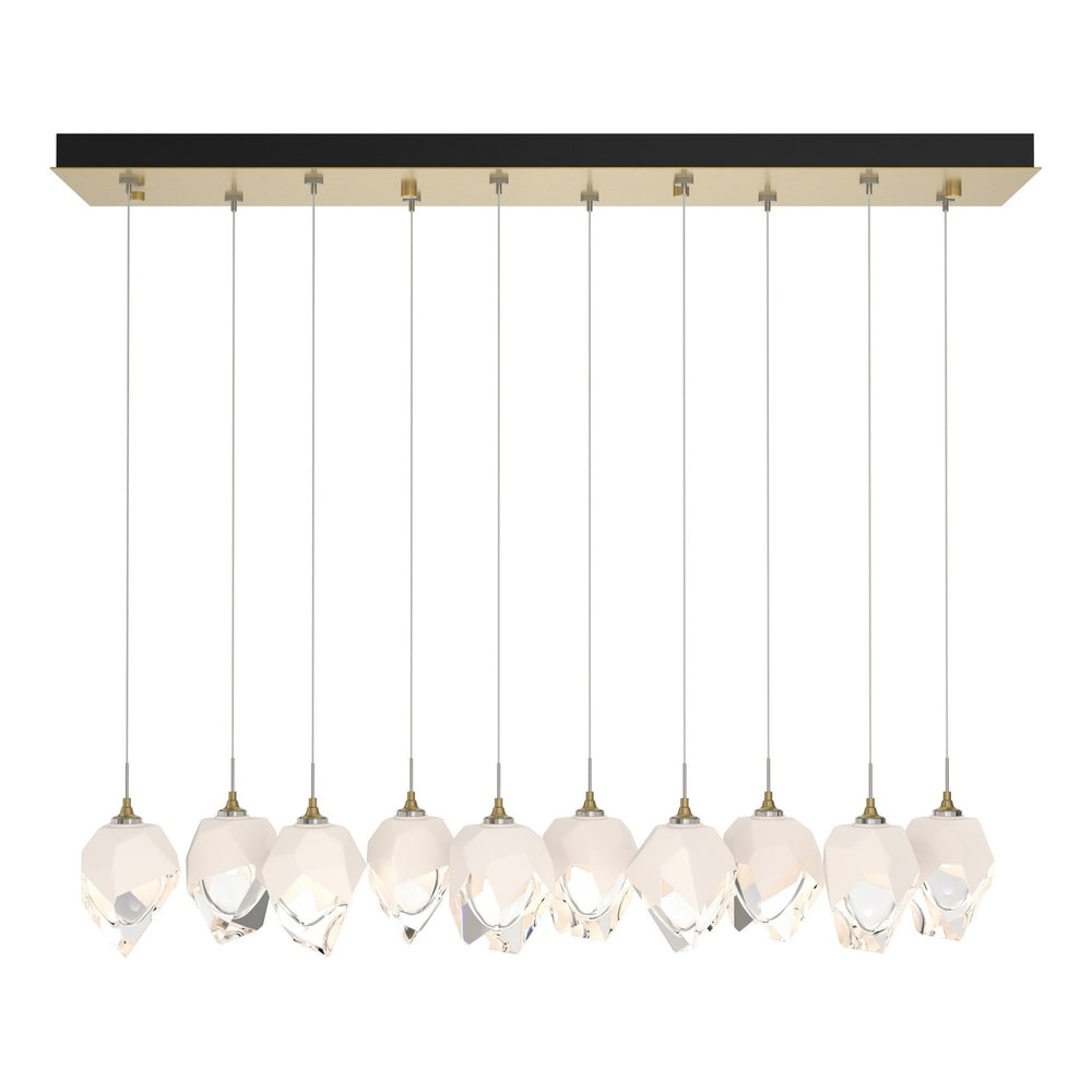 Hubbardton Forge - LED Pendant - Chrysalis - Modern Brass- Union Lighting Luminaires Decor