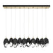 Hubbardton Forge - LED Pendant - Chrysalis - Modern Brass- Union Lighting Luminaires Decor
