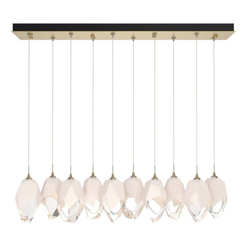 Hubbardton Forge - LED Pendant - Chrysalis - Modern Brass- Union Lighting Luminaires Decor