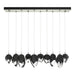 Hubbardton Forge - LED Pendant - Chrysalis - Sterling- Union Lighting Luminaires Decor
