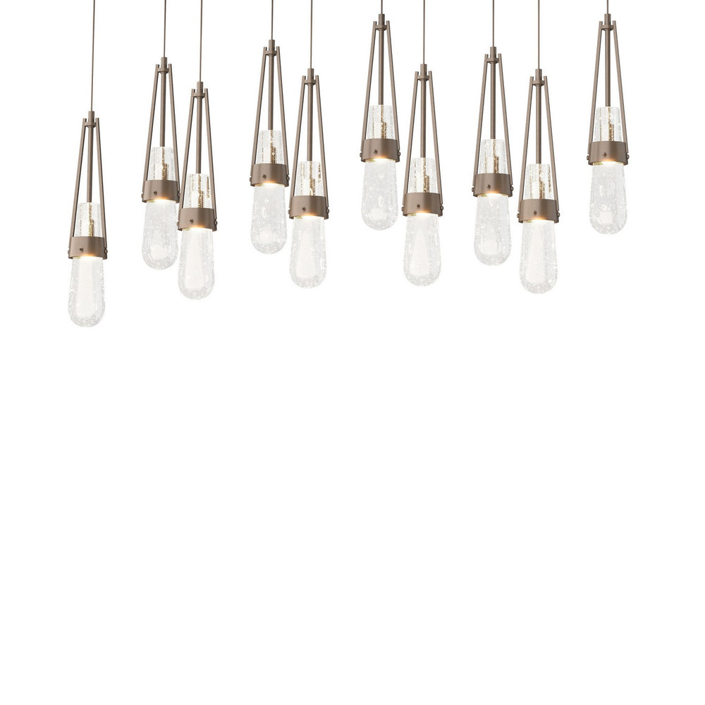 Hubbardton Forge - LED Pendant - Link - Bronze- Union Lighting Luminaires Decor