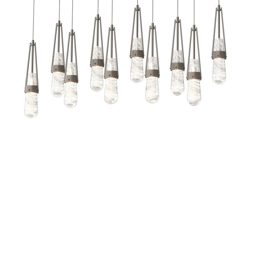 Hubbardton Forge - LED Pendant - Link - Dark Smoke- Union Lighting Luminaires Decor