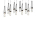 Hubbardton Forge - LED Pendant - Link - Black- Union Lighting Luminaires Decor