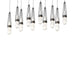 Hubbardton Forge - LED Pendant - Link - Black- Union Lighting Luminaires Decor