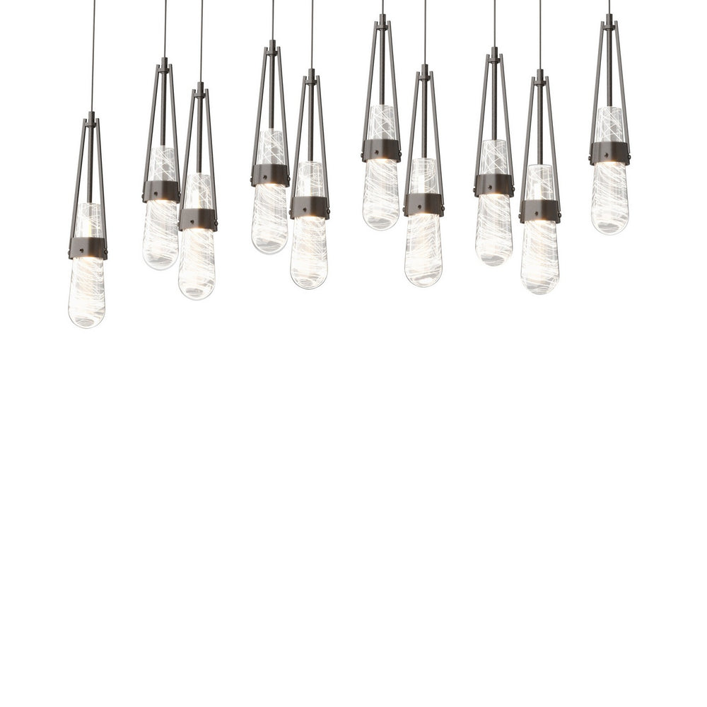 Hubbardton Forge - LED Pendant - Link - Oil Rubbed Bronze- Union Lighting Luminaires Decor