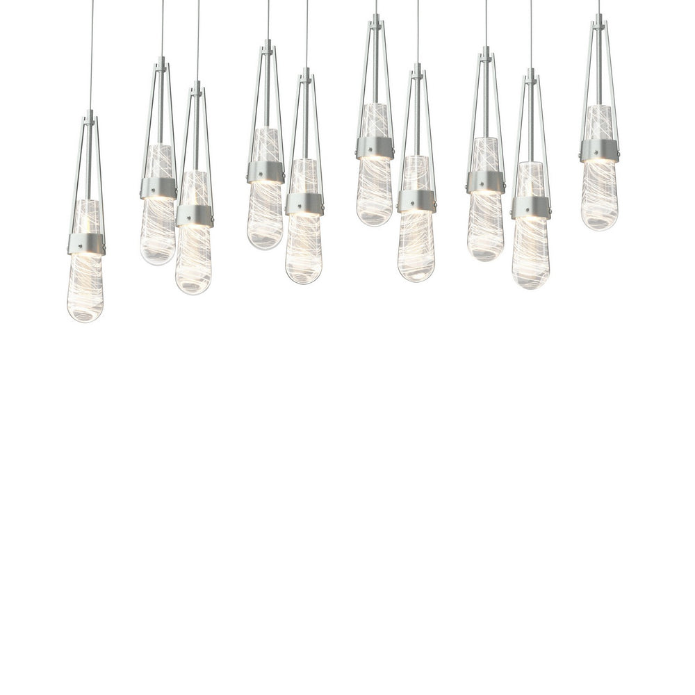 Hubbardton Forge - LED Pendant - Link - Vintage Platinum- Union Lighting Luminaires Decor