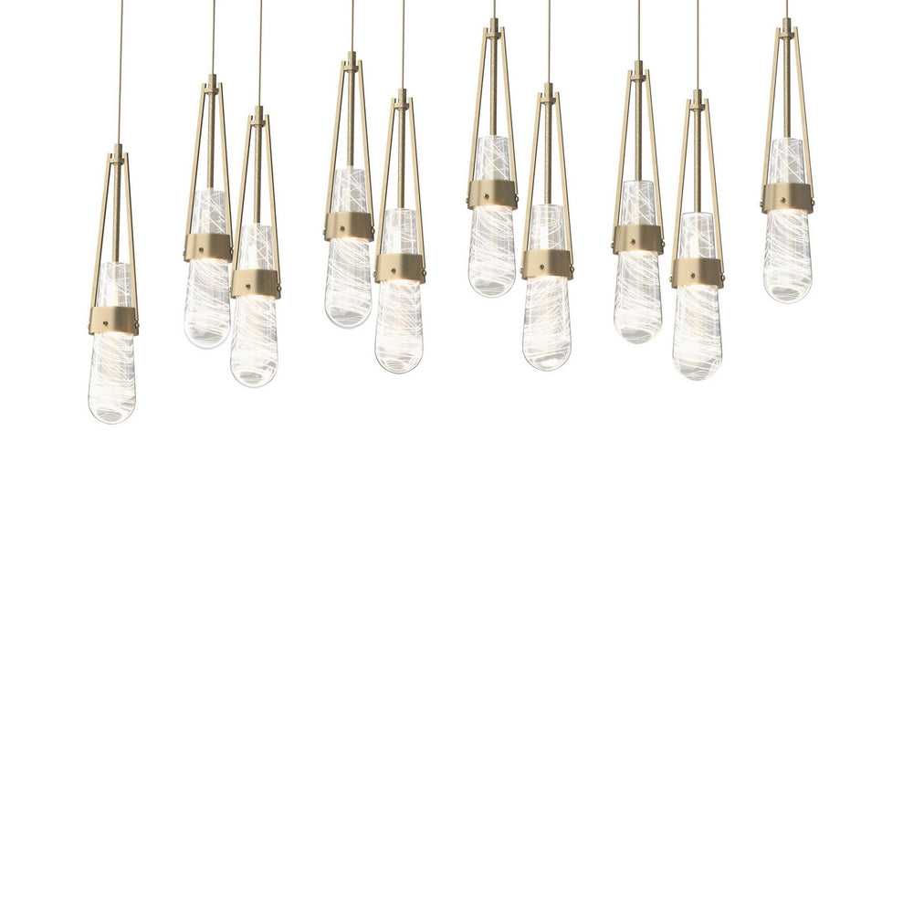 Hubbardton Forge - LED Pendant - Link - Soft Gold- Union Lighting Luminaires Decor