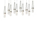 Hubbardton Forge - LED Pendant - Link - Sterling- Union Lighting Luminaires Decor