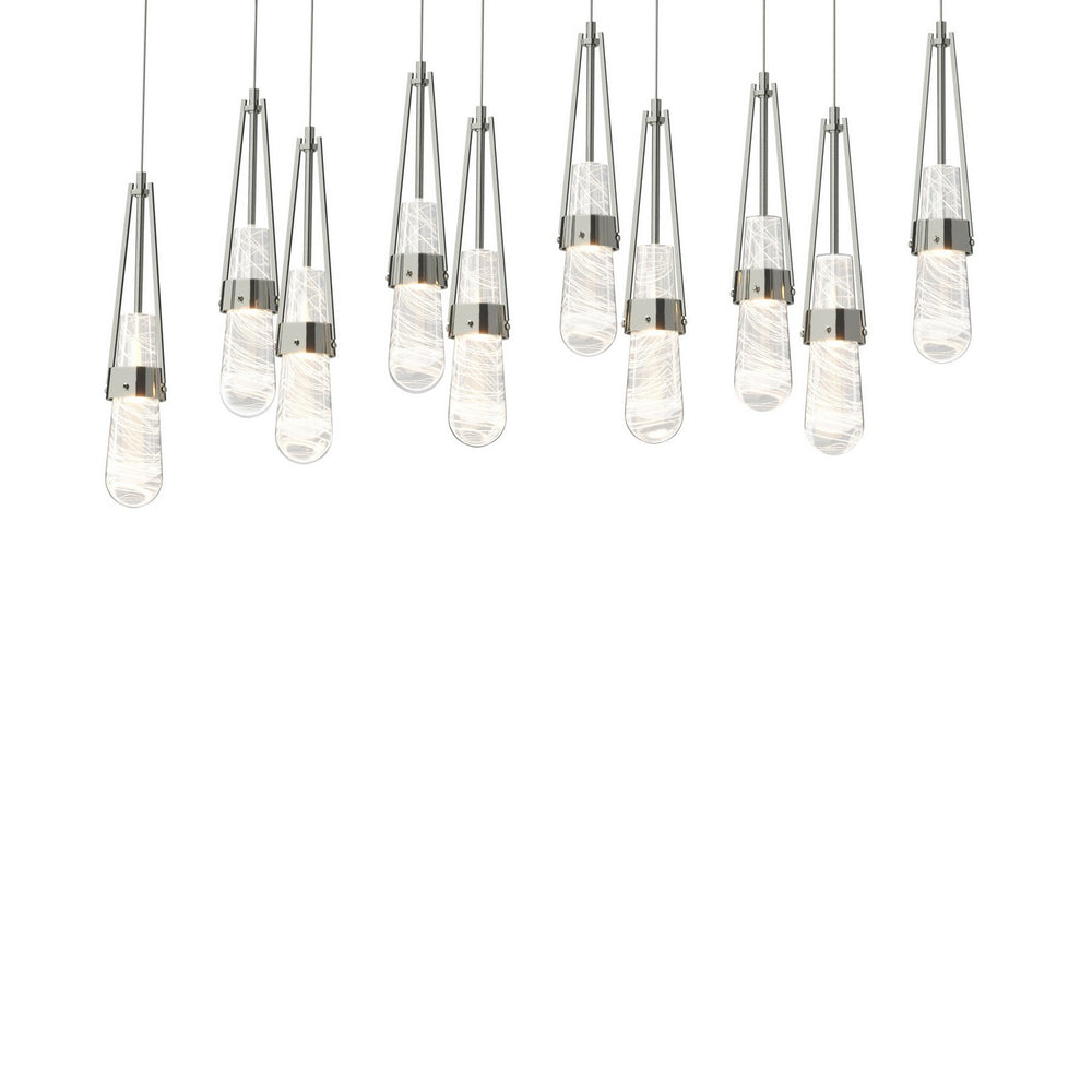 Hubbardton Forge - LED Pendant - Link - Sterling- Union Lighting Luminaires Decor