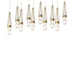 Hubbardton Forge - LED Pendant - Link - Modern Brass- Union Lighting Luminaires Decor