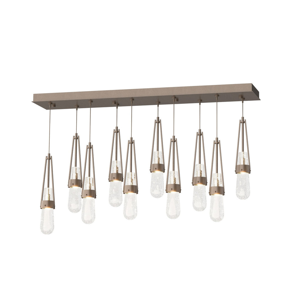 Hubbardton Forge - LED Pendant - Link - Bronze- Union Lighting Luminaires Decor