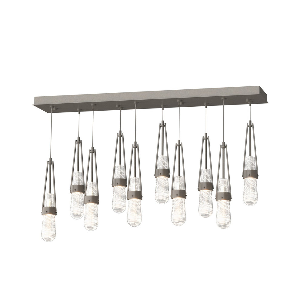 Hubbardton Forge - LED Pendant - Link - Dark Smoke- Union Lighting Luminaires Decor