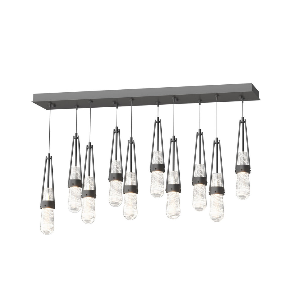 Hubbardton Forge - LED Pendant - Link - Black- Union Lighting Luminaires Decor