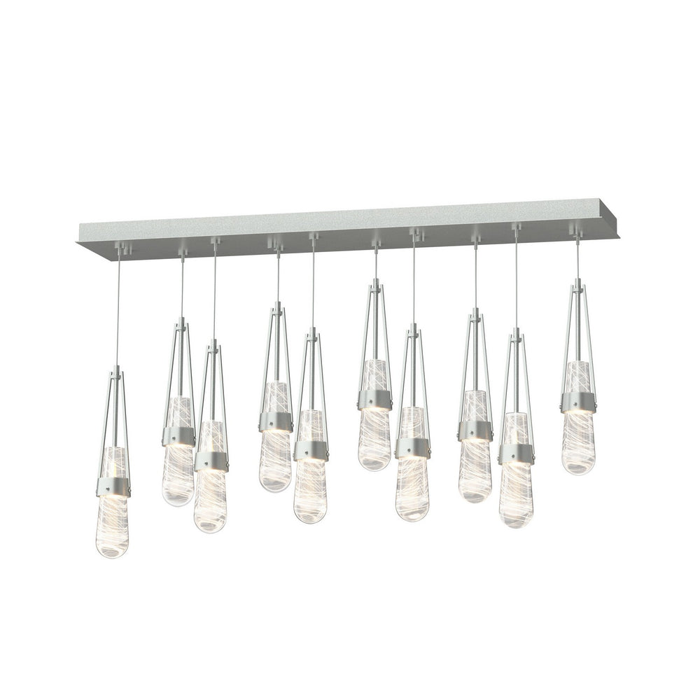 Hubbardton Forge - LED Pendant - Link - Vintage Platinum- Union Lighting Luminaires Decor