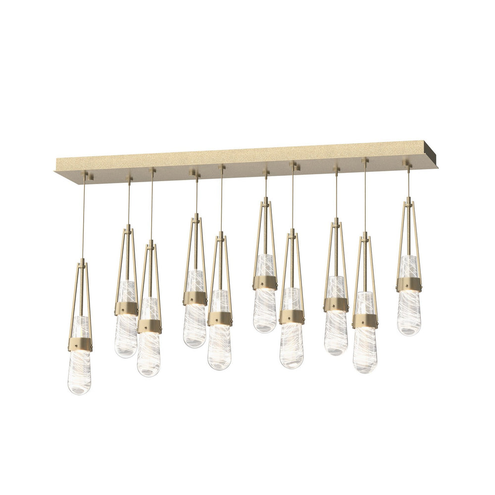 Hubbardton Forge - LED Pendant - Link - Soft Gold- Union Lighting Luminaires Decor