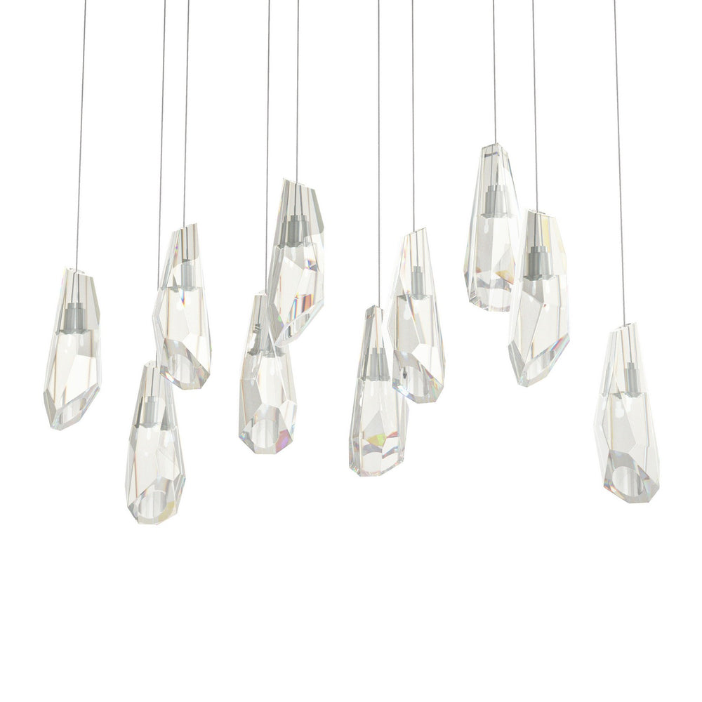 Hubbardton Forge - LED Pendant - Luma - Vintage Platinum- Union Lighting Luminaires Decor