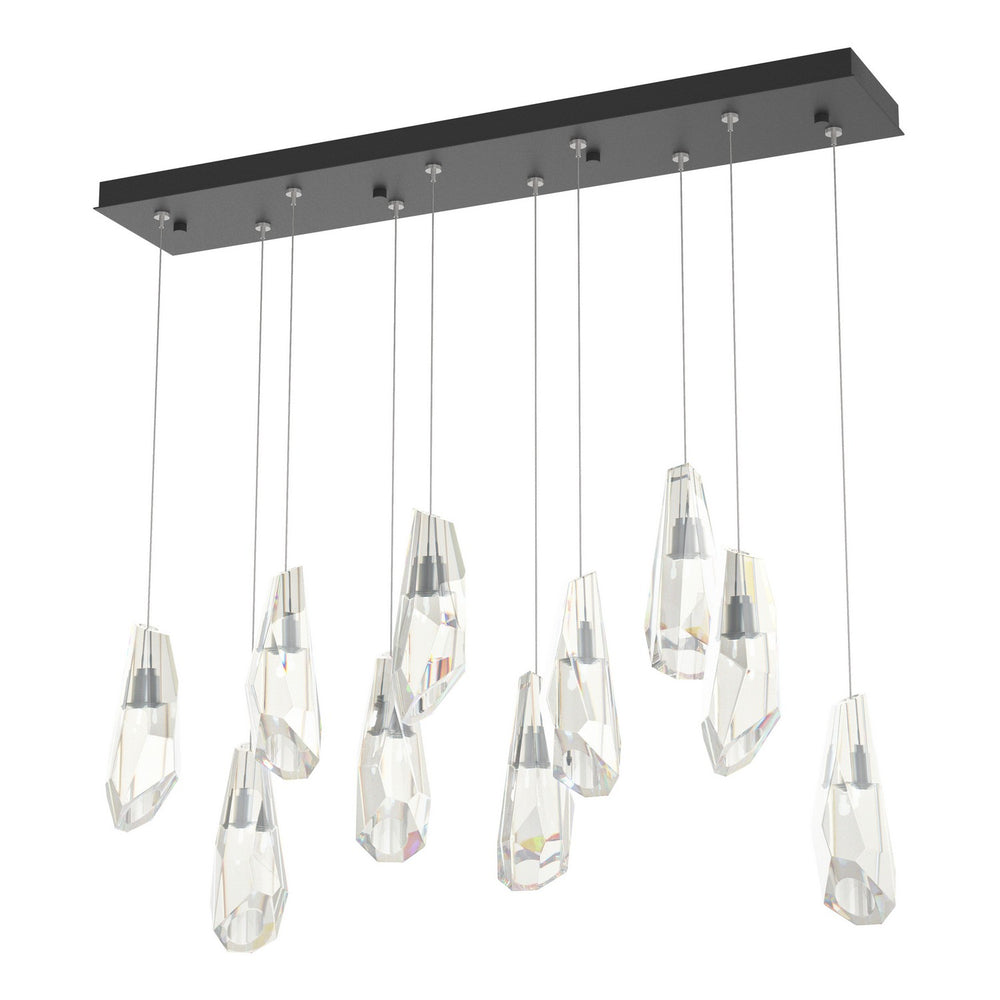 Hubbardton Forge - LED Pendant - Luma - Black- Union Lighting Luminaires Decor