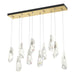 Hubbardton Forge - LED Pendant - Luma - Modern Brass- Union Lighting Luminaires Decor