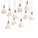 Hubbardton Forge - LED Pendant - Mobius - Dark Smoke- Union Lighting Luminaires Decor