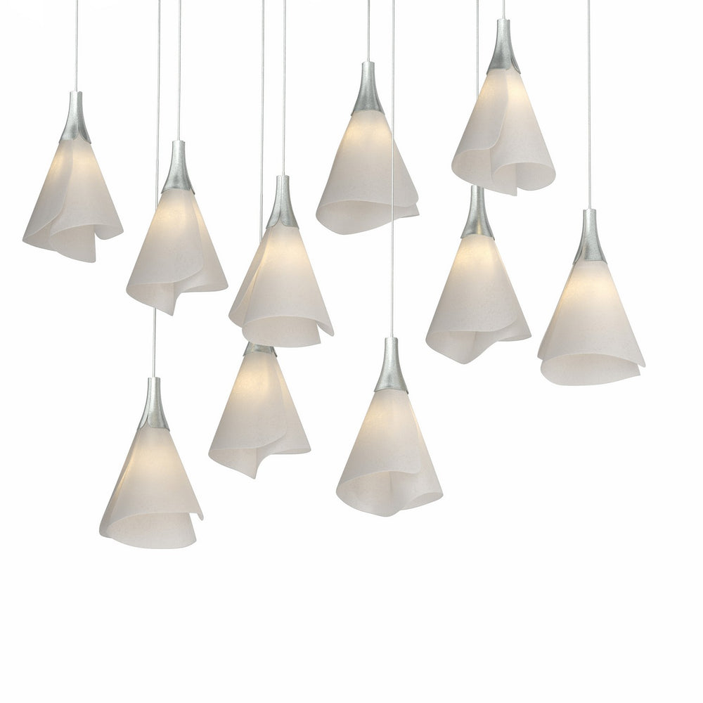Hubbardton Forge - LED Pendant - Mobius - Vintage Platinum- Union Lighting Luminaires Decor