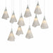 Hubbardton Forge - LED Pendant - Mobius - Vintage Platinum- Union Lighting Luminaires Decor