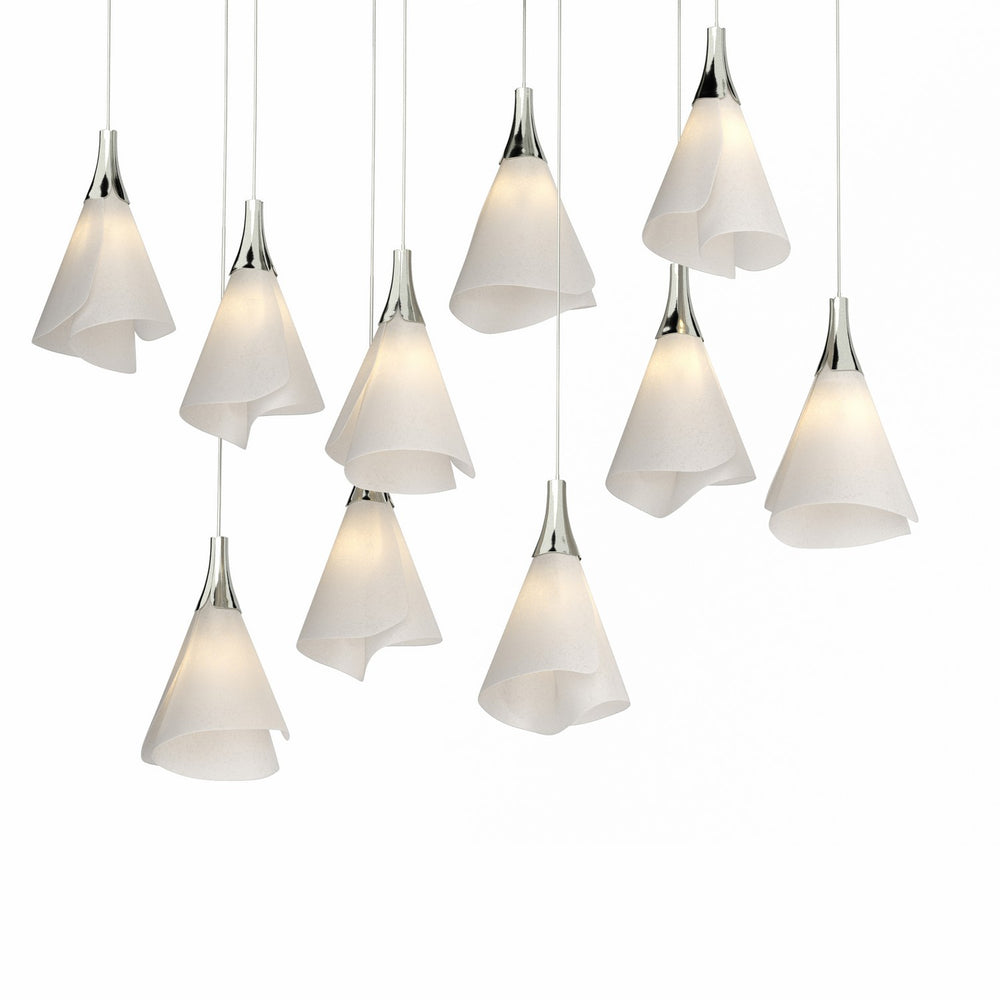 Hubbardton Forge - LED Pendant - Mobius - Sterling- Union Lighting Luminaires Decor