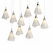 Hubbardton Forge - LED Pendant - Mobius - Sterling- Union Lighting Luminaires Decor