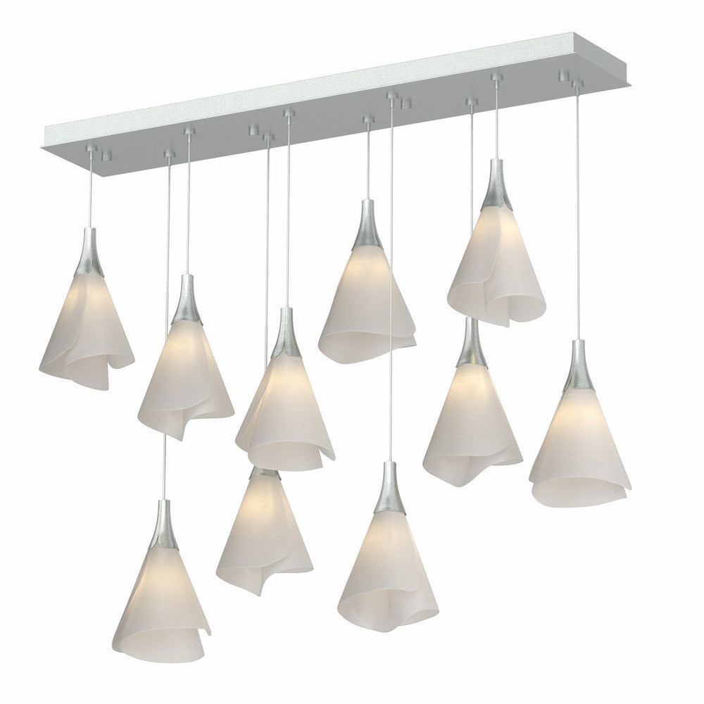 Hubbardton Forge - LED Pendant - Mobius - Vintage Platinum- Union Lighting Luminaires Decor
