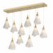 Hubbardton Forge - LED Pendant - Mobius - Modern Brass- Union Lighting Luminaires Decor