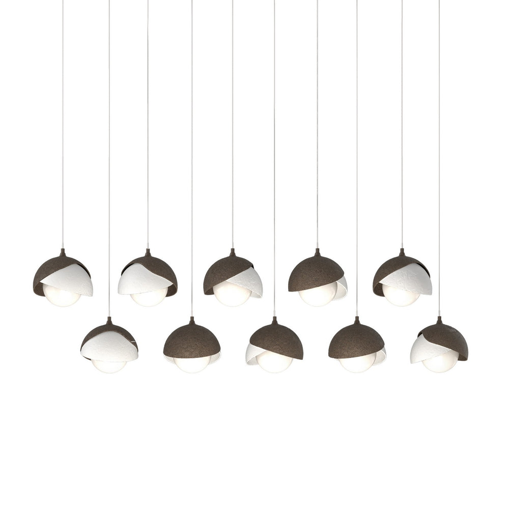 Hubbardton Forge - LED Pendant - Brooklyn - Bronze- Union Lighting Luminaires Decor