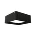 Accord Lighting - LED Ceiling Mount - Squares - Charcoal- Union Lighting Luminaires Decor