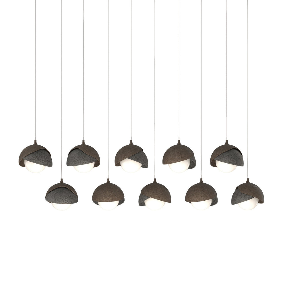 Hubbardton Forge - LED Pendant - Brooklyn - Bronze- Union Lighting Luminaires Decor