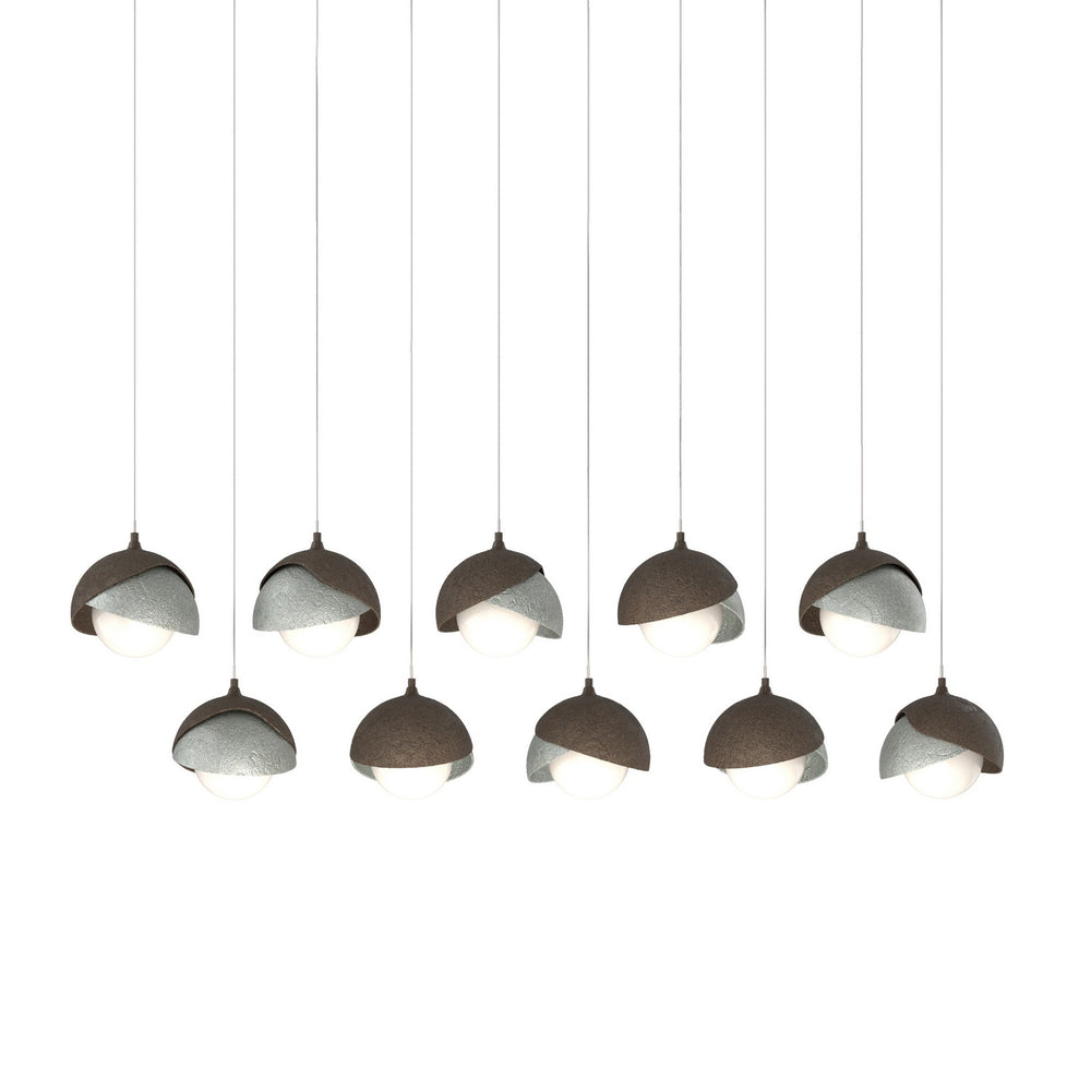 Hubbardton Forge - LED Pendant - Brooklyn - Bronze- Union Lighting Luminaires Decor