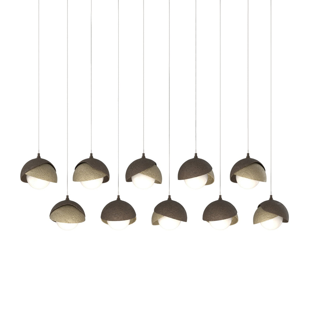 Hubbardton Forge - LED Pendant - Brooklyn - Bronze- Union Lighting Luminaires Decor