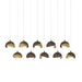 Hubbardton Forge - LED Pendant - Brooklyn - Bronze- Union Lighting Luminaires Decor