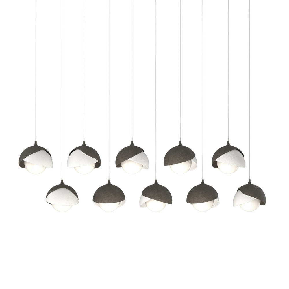 Hubbardton Forge - LED Pendant - Brooklyn - Dark Smoke- Union Lighting Luminaires Decor