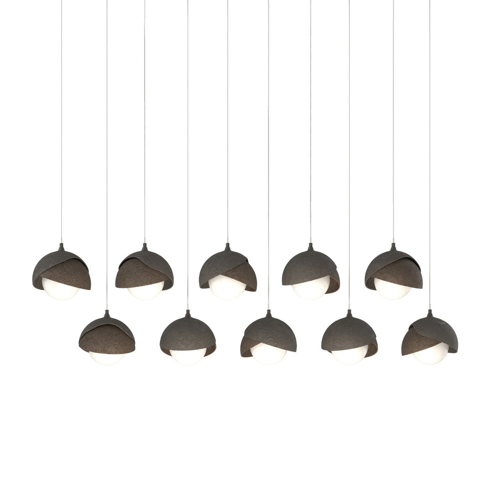 Hubbardton Forge - LED Pendant - Brooklyn - Dark Smoke- Union Lighting Luminaires Decor