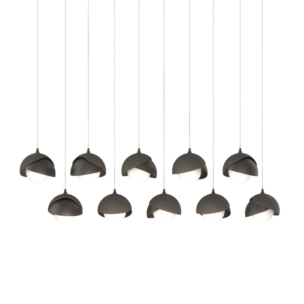 Hubbardton Forge - LED Pendant - Brooklyn - Dark Smoke- Union Lighting Luminaires Decor
