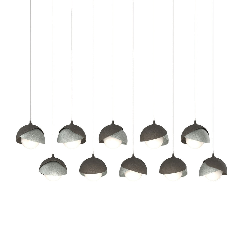Hubbardton Forge - LED Pendant - Brooklyn - Dark Smoke- Union Lighting Luminaires Decor