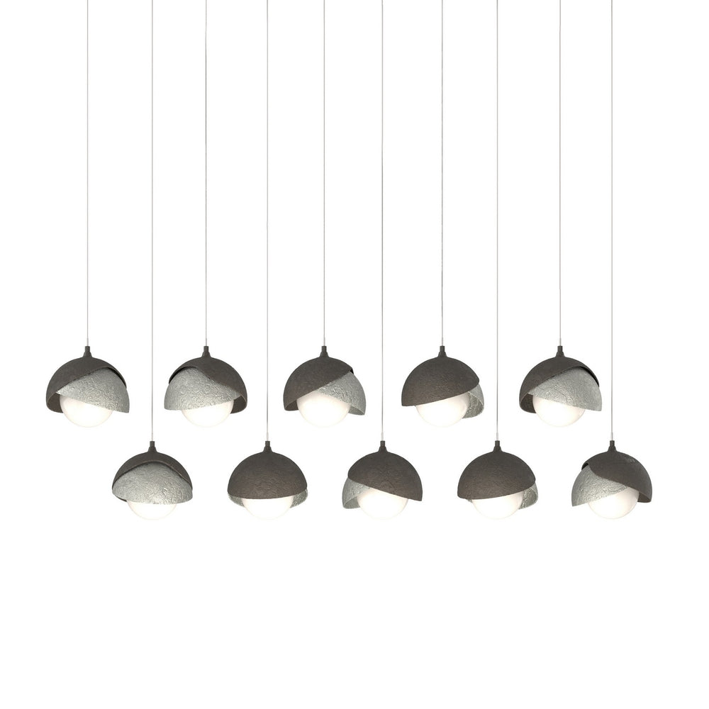 Hubbardton Forge - LED Pendant - Brooklyn - Dark Smoke- Union Lighting Luminaires Decor
