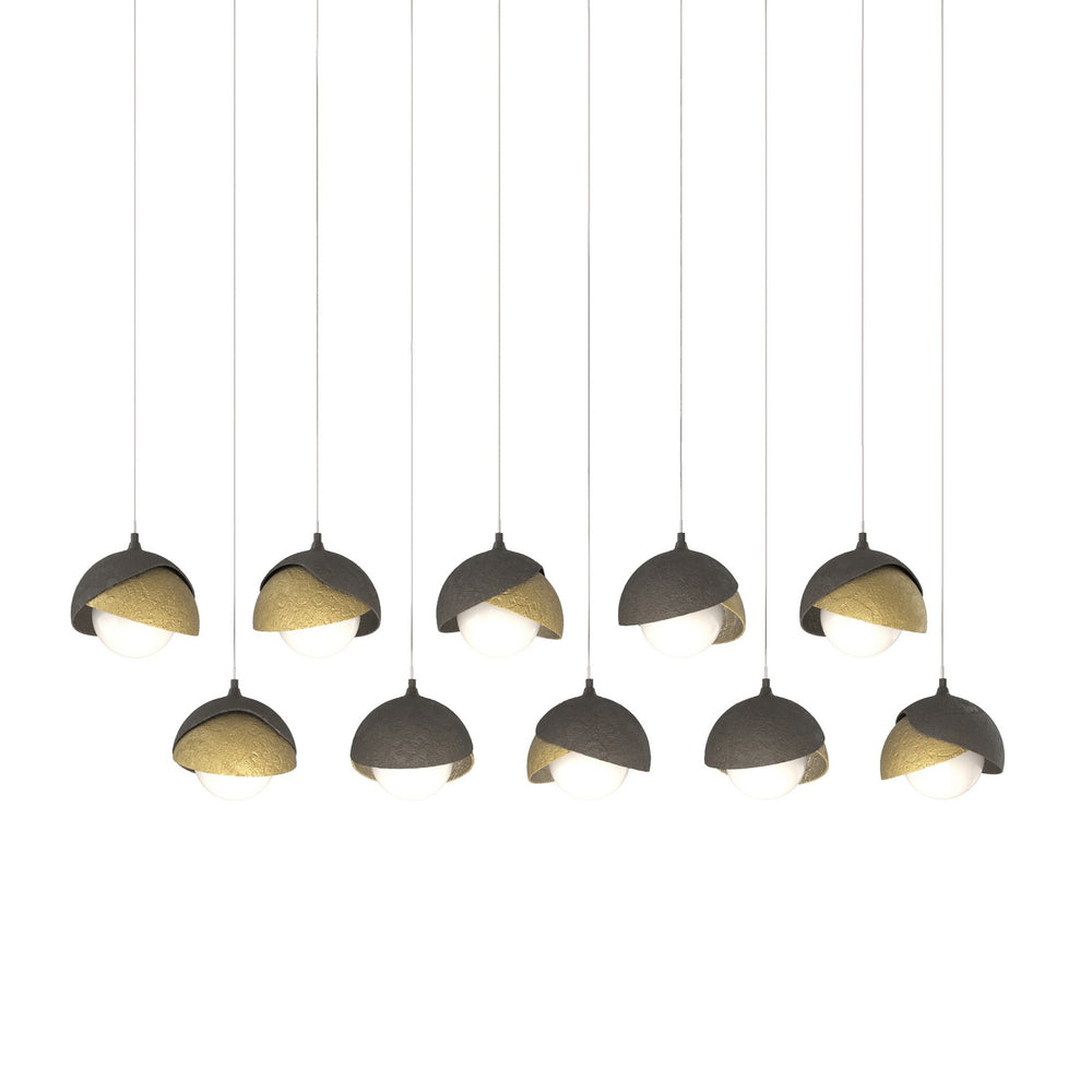 Hubbardton Forge - LED Pendant - Brooklyn - Dark Smoke- Union Lighting Luminaires Decor