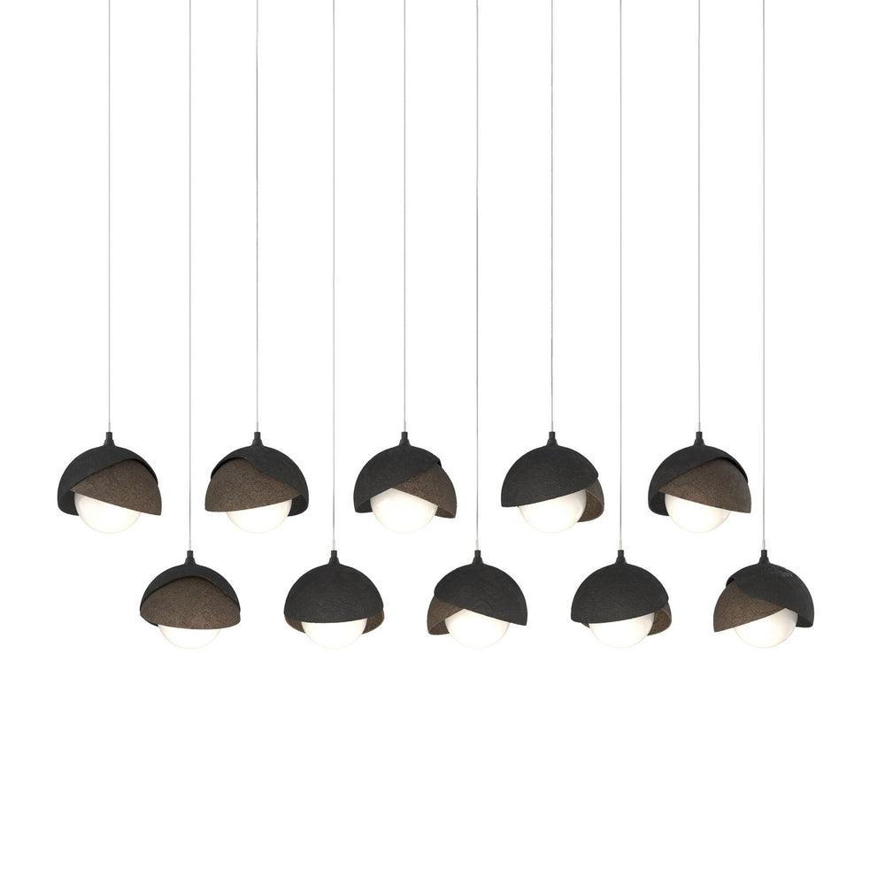 Hubbardton Forge - LED Pendant - Brooklyn - Black- Union Lighting Luminaires Decor