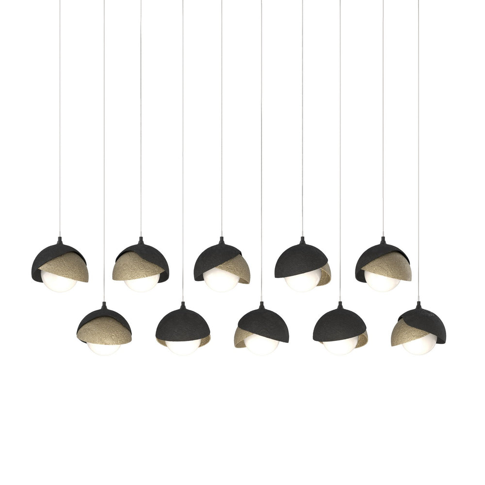 Hubbardton Forge - LED Pendant - Brooklyn - Black- Union Lighting Luminaires Decor